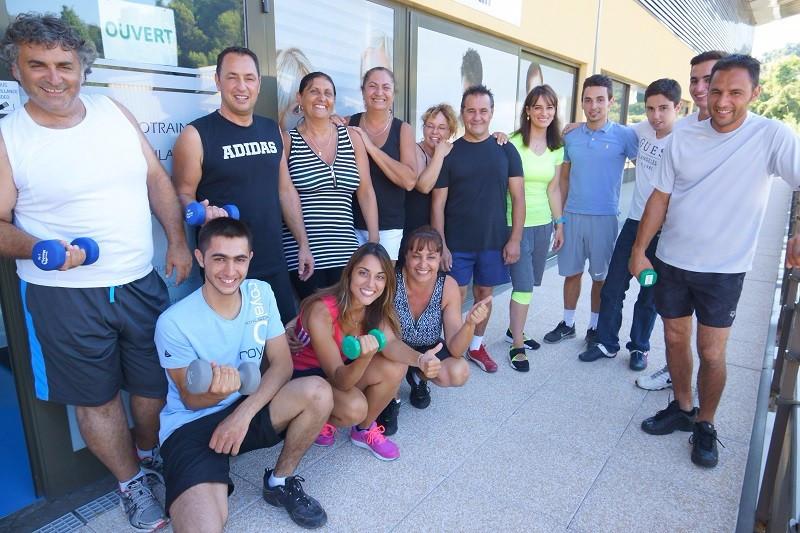 coaching personnel et dalle de sport libre d'accès Cagne sur mer